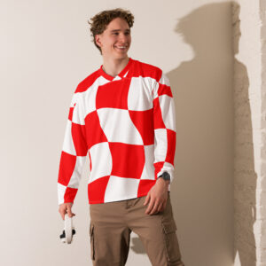 Recycled hockey fan jersey